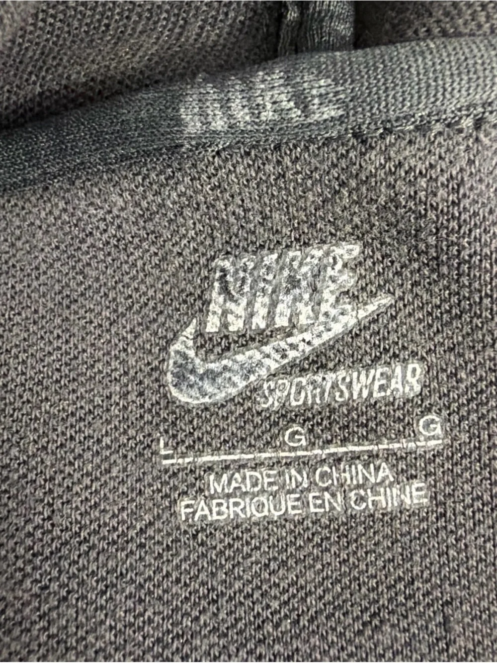 NIKE Womens Retro  Full Zip Track Jacket Grey White Pink Blue National, L
